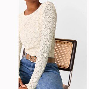 Wildflowers Long Sleeved Lace Top